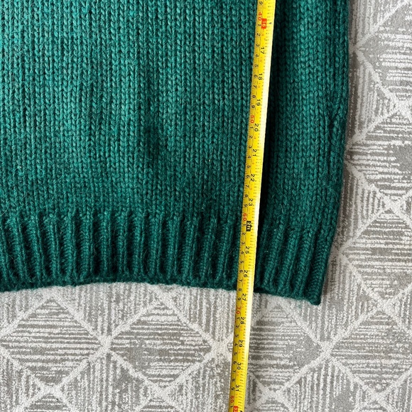 J. Crew Green Crewneck Sweater - Picture 4 of 6